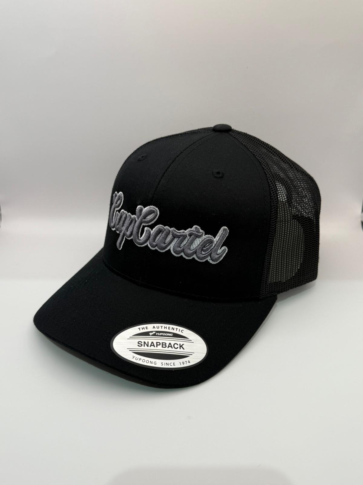 Cap Cartel Logo Cap - Black/Grey (PRE-ORDER)